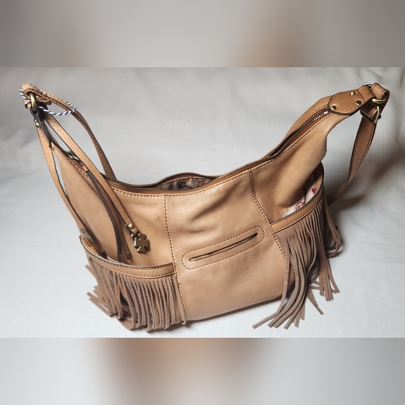 Lucky Brand Tan Leather Women's Bag - Picture 13 of 16